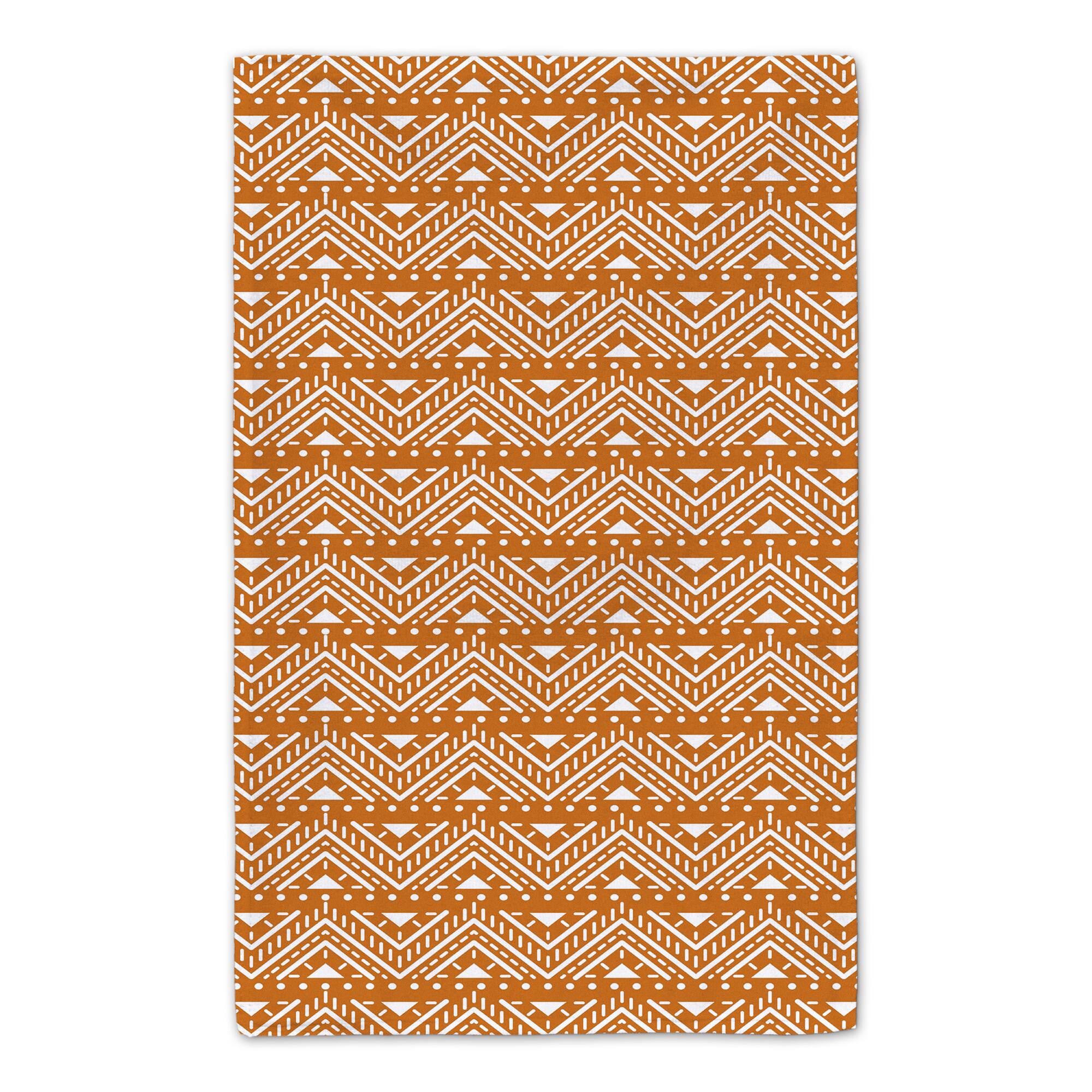 Tribal Diamond 16" x 25" Tea Towel Set of 2